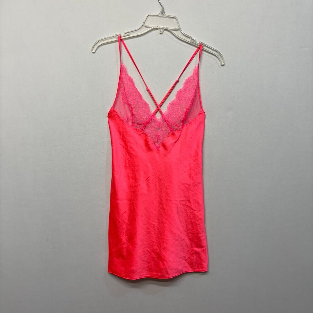 Victoria's Secret Women Babydoll Lace Slip Dress Size Small Lingerie M298 -19